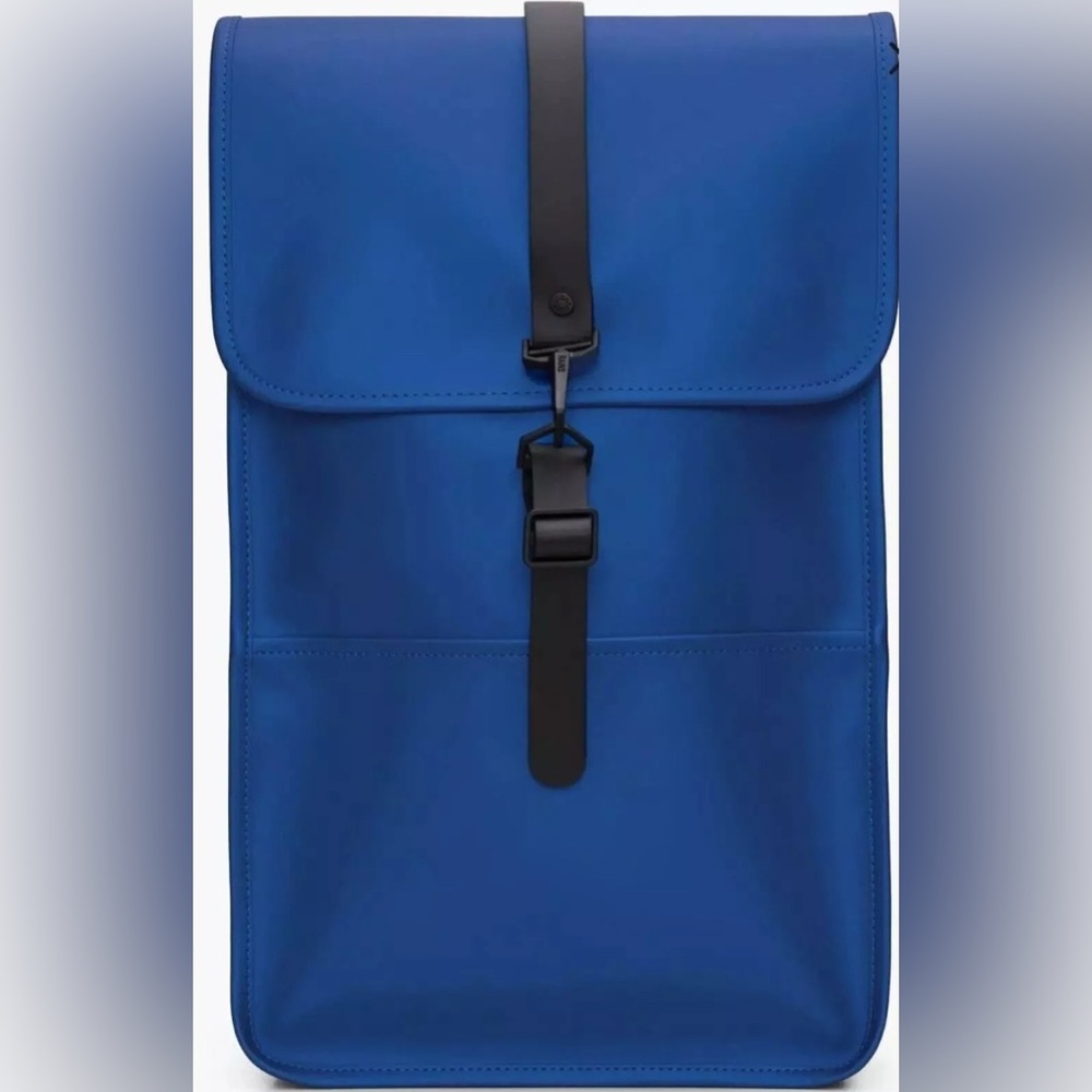 Rains Waterproof Backpack W3, Waves Blue, Full size, NWT